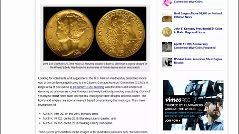 2016 Centennial Gold Coins Update