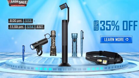 Olight January 2022 Flash Sale Up to 35% off !