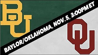 Oklahoma vs Baylor Predictions, Picks and Odds | College Football Week 10 Betting Preview | Nov 5