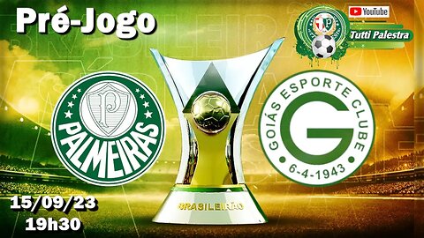 🛑AO VIVO Pré-Jogo Palmeiras x Goiás: onde assistir ao vivo, horário e escalações.