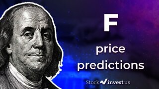 F Price Predictions - Ford Motor Stock Analysis for Friday