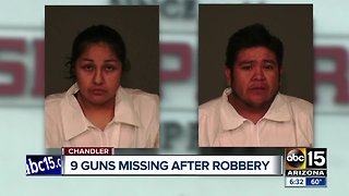 Guns stolen from Chandler Shoppers store after suspects drove through storefront