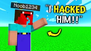 Noob1234 Got HACKED.. (Minecraft)