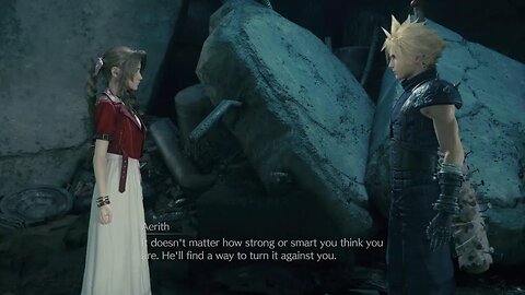 FF7 remake part 5: Aerith is a soldier? She must have all the gains bruh!