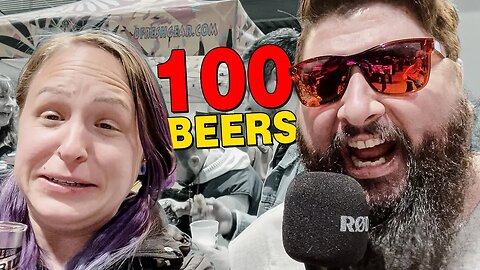 I Drank 100 Different Beers in 4 Hours