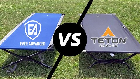 Teton Sports vs Ever Advanced XXL Review | Best Camping Cot For a Large Person?