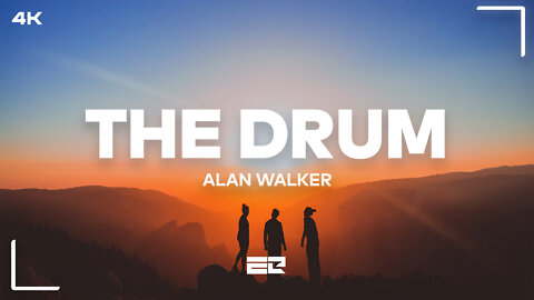 Alan Walker - The Drum (Lyrics) (4K) | Walkerverse, Pt.1