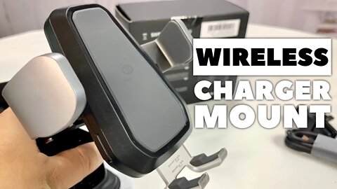 Motorized Wireless Car Charger Phone Mount by DesertWest Review