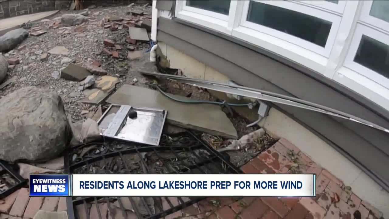 Lake Shore residents brace for another round of wind