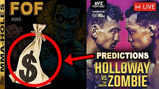 UFC Singapore PREDICTION SHOW: Max Holloway vs Korean Zombie | THIS UNDERDOG IS A LOCK 💰