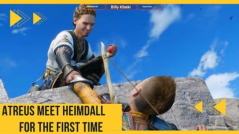 Atreus Meet Heimdall For The First Time [God Of War Ragnarok]