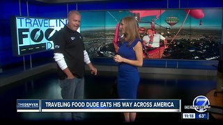 Traveling Food Dude eats his way across America