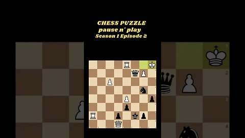 Pause and Play Sn 1 Ep 2 #shorts #short #chess