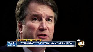 Voters polarized on Kavanaugh confirmation