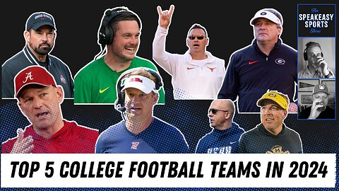 The BEST Teams in College Football for 2024: Post-Spring Edition