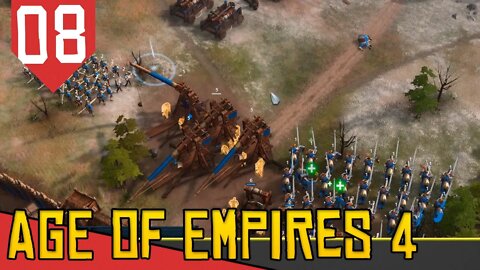 INVADINDO O CASTELO de Rochester com Trabucos! - Age of Empires 4 #08 [Série Gameplay PT-BR]