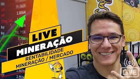 LIVE! BATE PAPO E TIRA DÚVIDAS - RENTABILIDADE / MINERAÇÃO / MERCADO