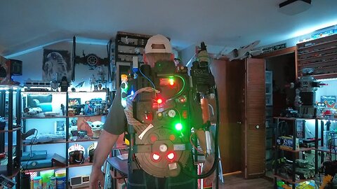 Ghostbusters Proton Pack Customization with Parts List