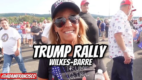 Trump rally (Wilkes-Barre, PA) - new footage + higher quality version