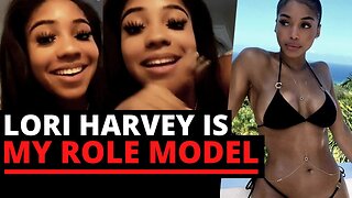 Young Woman Says LORI HARVEY Is Her ROLE MODEL l The Coffee Pod