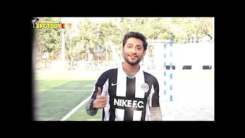 MS Dhoni, Zaid Darbar & Bunty Wali snapped at a football practice match | SpotboyE