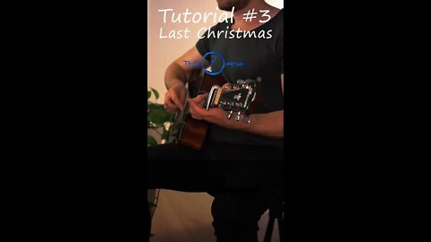 Tutorial #3 (Verse) | Last Christmas (Guitar Cover) - WHAM! / Taylor Swift | #shorts #guitar