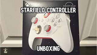 Starfield Limited Edition Wireless Controller Unboxing - (Xbox Series/Xbox One/ Windows/Android/iOS)