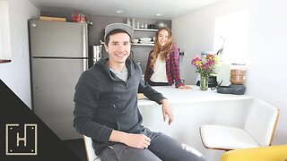 Young Couple Build An AMAZING Off Grid Tiny House