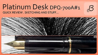 Platinum Desk style fountain pen