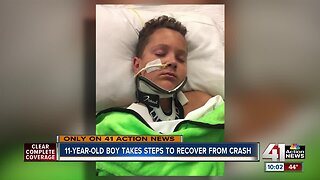 Fairway boy struck by car faces long road to recovery