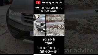 Rental Car Issue in Iceland?? OMG #travelhacks #icelandadventure #awareness