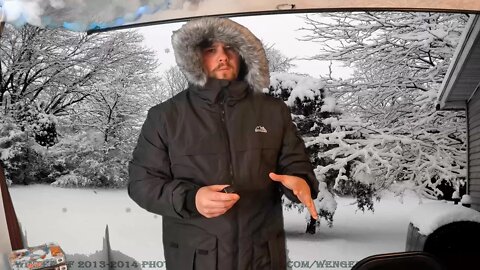 icewords Men's Winter Warm Windproof Parka, Mountain Waterproof Thicken Coat Snow Ski Jacket Hooded