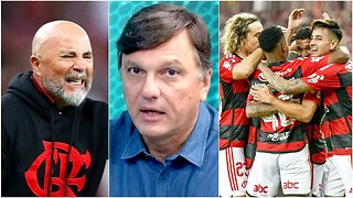 "NÃO É ASSIM! E o que EU ACHEI INTERESSANTE no Flamengo foi..." Mauro Cezar ELOGIA 2 a 1 no Racing!