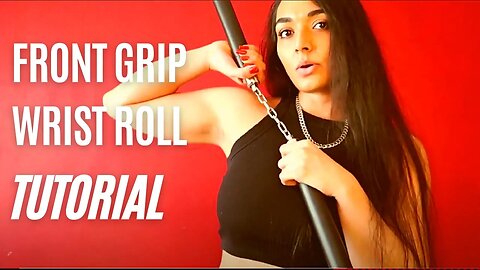 HOW TO DO A FRONT GRIP NUNCHAKU WRIST ROLL TUTORIAL FOR BEGINNERS