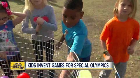 Special Olympians in Tampa Bay area get fun new games thanks to a Pasco elementary students