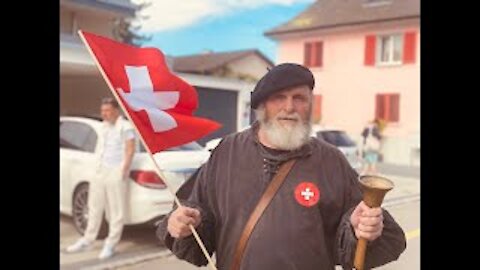 Demonstration - Aarau - Das Schweizer Volk, der Souverän geht in den Widerstand - 8.05.21