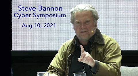 Steve Bannon Speaks at the Cyber Symposium