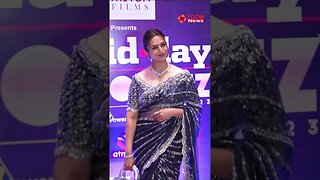 Divyanka Tripathi At Mid Day Showbiz Icon Awards 2023 💕 #shorts