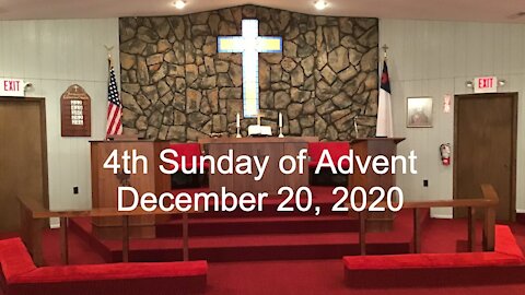 4th Sunday of Advent Worship - December 20, 2029