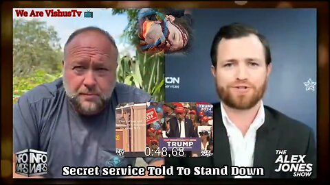 🚨 Bombshell 🚨 Alex Jones Interview Trump Assassination Attempt... #VishusTv 📺