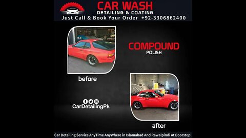 car detailing before & after | Car Wash, Detailing & Coating in Islamabad & Rawalpindi