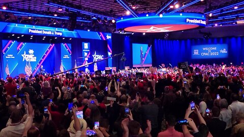 President Trump speaks at CPAC 2022 in Orlando