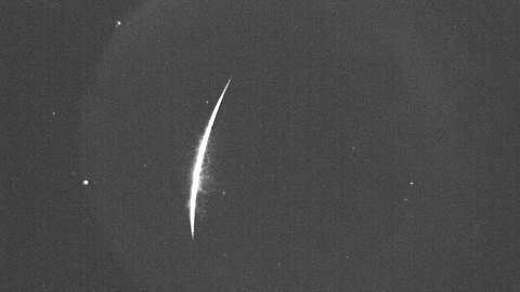 Bright meteor on April 1, 2017