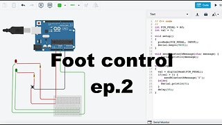 Foot Control ep2 - Passador de cifras com Arduino e Flutter
