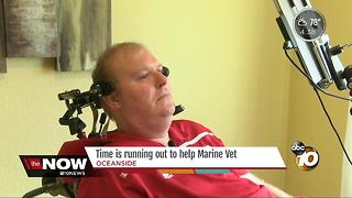 Time is running out to help Marine veteran