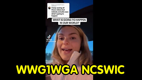 What's Going to Happen - WWG1WGA NCSWIC