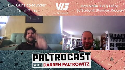 Tracii Guns (L.A. Guns, Sunbomb) interview with Darren Paltrowitz