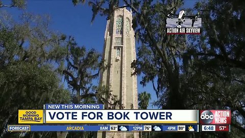 Help Bok Tower Gardens be named as one of the best botanical gardens in North America