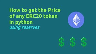 Get the price of any token on any DEX