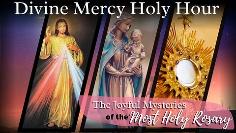 Holy hour of Prayer for your intentions.